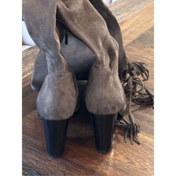 Marc Fisher Alinda over the knee boot in gray - Picture 8 of 13